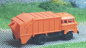 Preview: LKW IFA W50 mit Preßmüllaufbau, orange