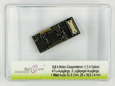 Miniatur Sound-Decoder MX658N18