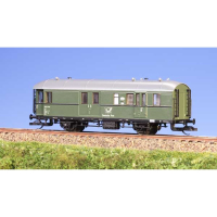 Post - und Gepäckwagen Pw Posti34a, 719-414 der DR, EP III