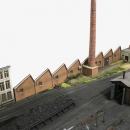 Industriefassade, Relief